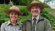 Lilly Santiago and Sam Neill in Untamed | Image via Instagram: lily_santiago